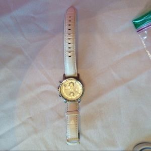 Fossil leather watch